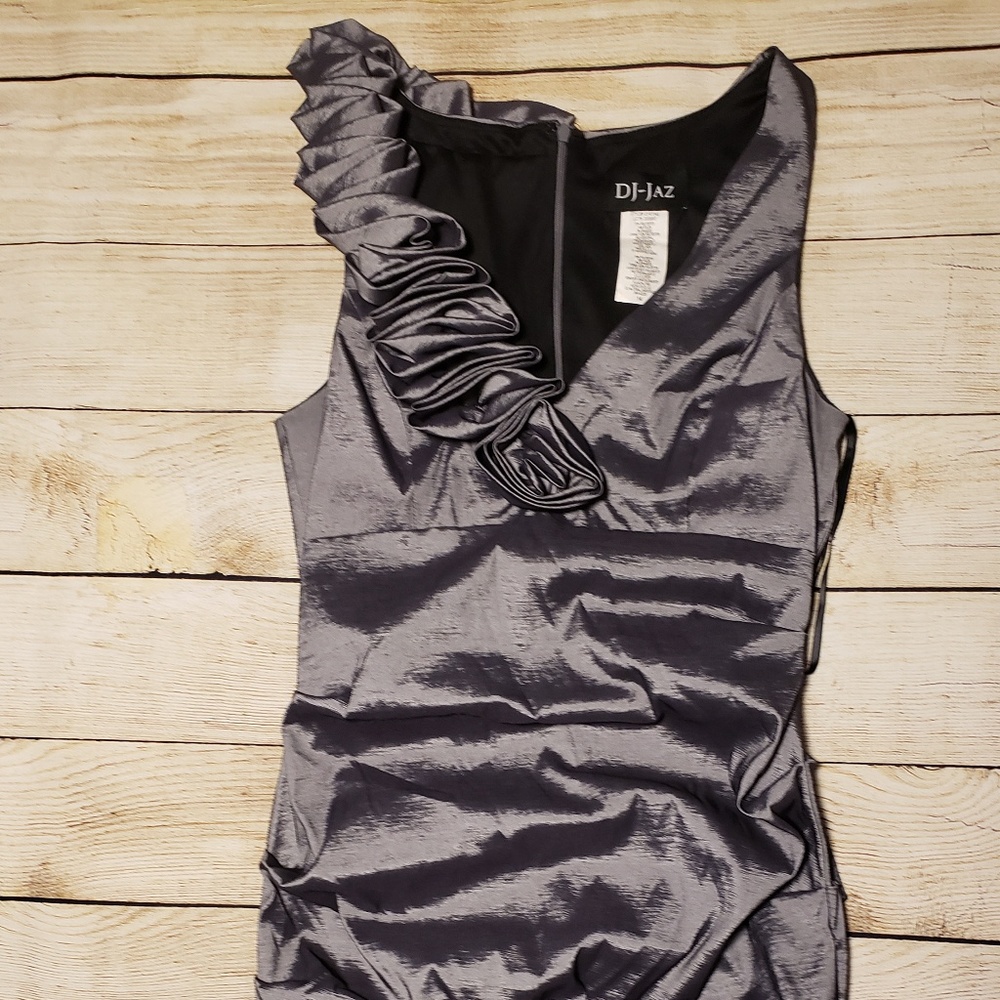 DJ JAS silver dress